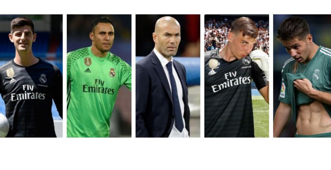 Courtois, Keylor, Zidane, Lunin y Luca