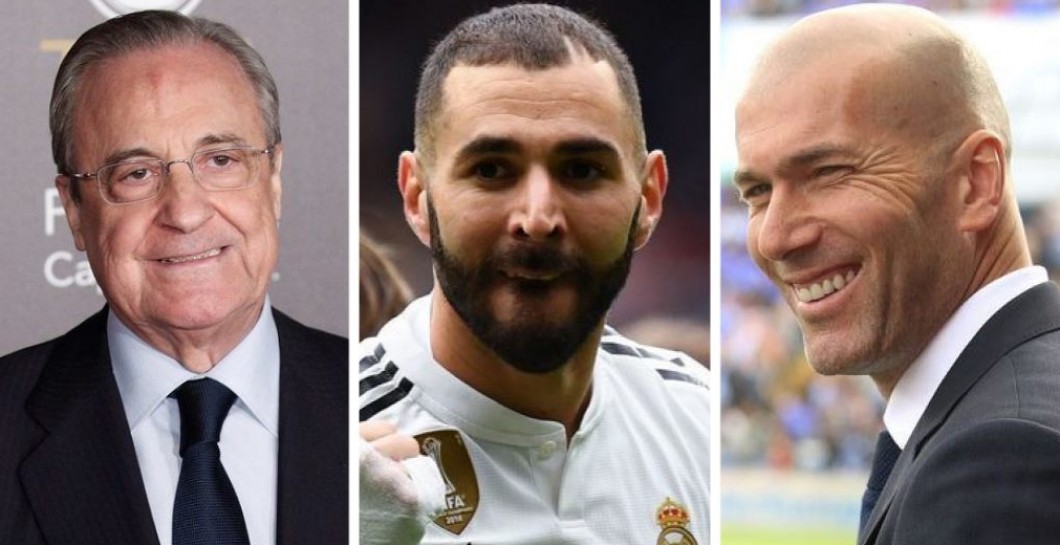 Florentino, Benzema y Zidane