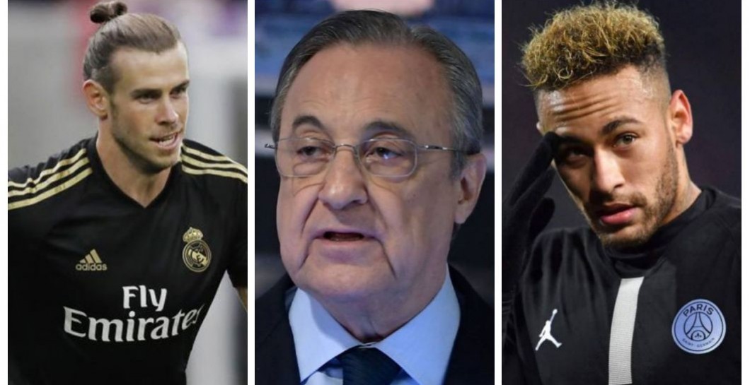 Bale, Florentino y Neymar