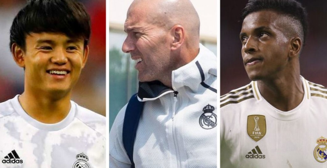 Zidane, Kubo y Rodrygo
