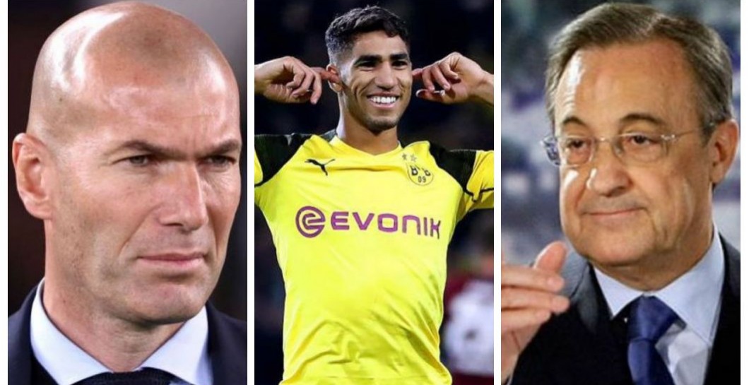 Zidane, Florentino y Achraf