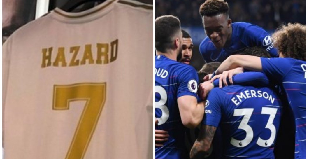 La camiseta de Hazard y el Chelsea