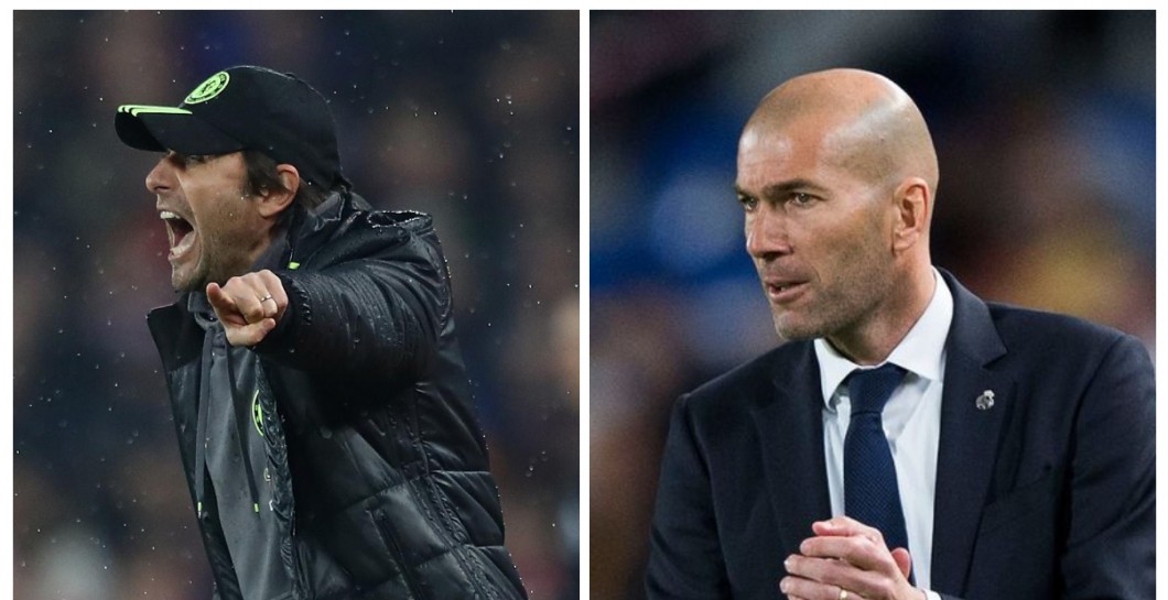 Conte y Zidane