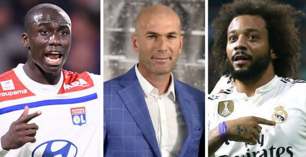 Mendy, Zidane y Marcelo