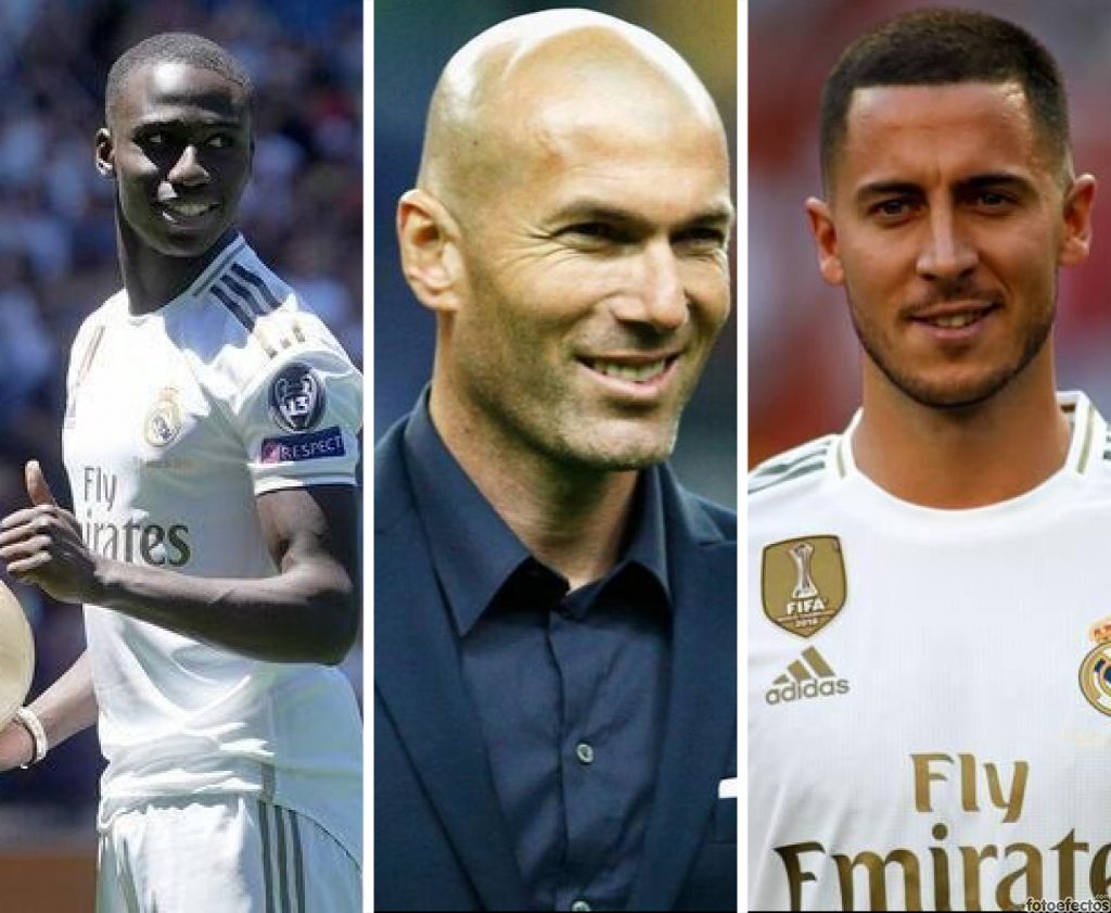 Zidane, Hazard y Mendy