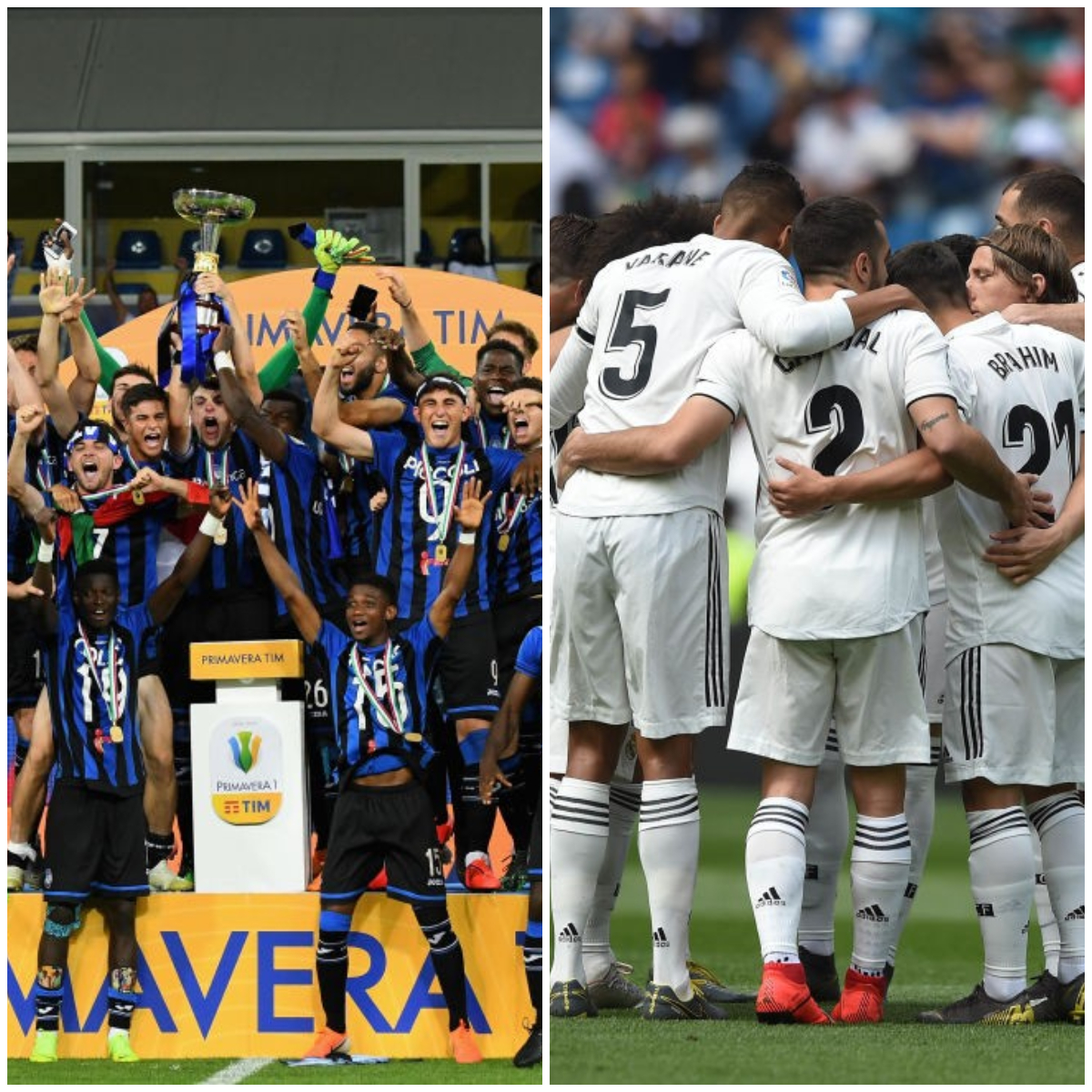 Atalanta y Real Madrid