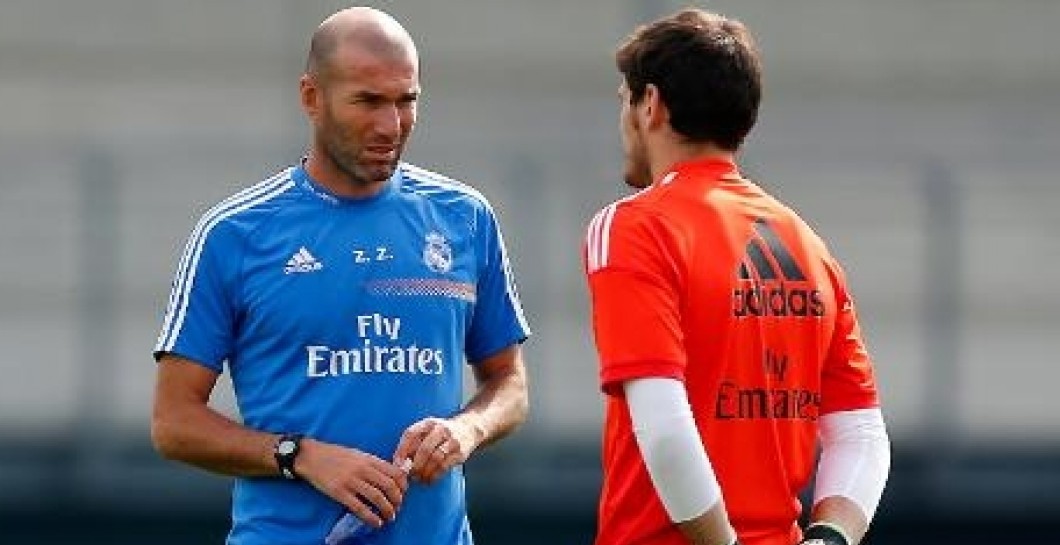 Zidane y Casillas