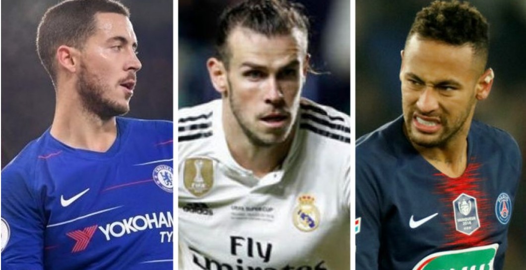 Bale, Hazard y Neymar