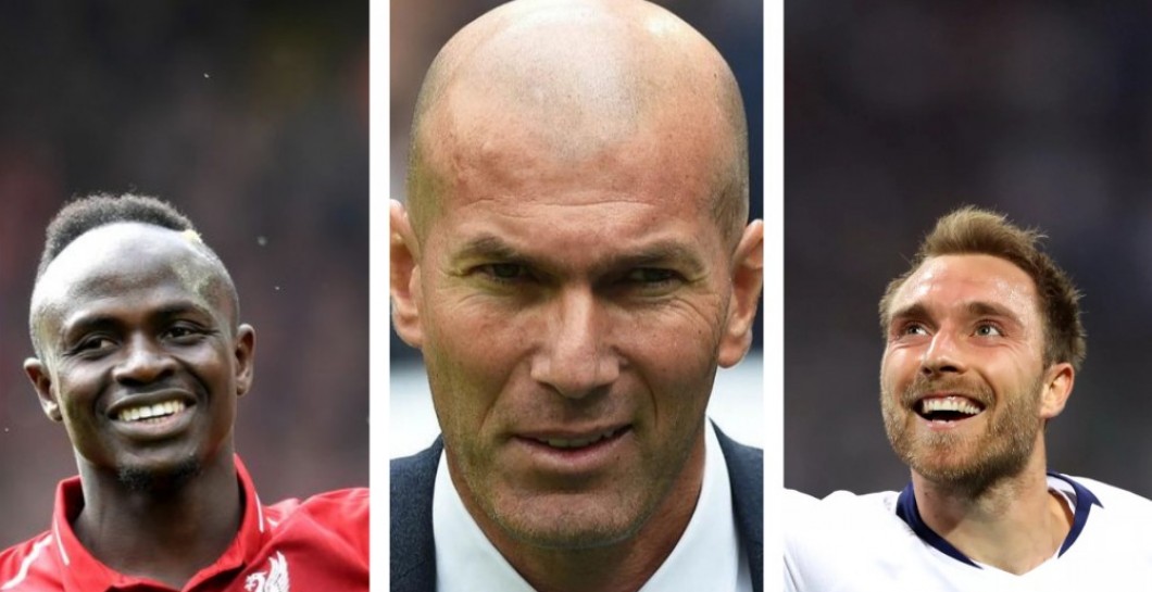 Zidane, Mané y Eriksen