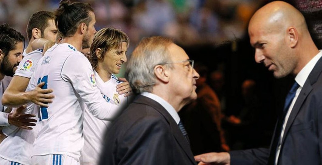Florentino, Zidane y jugadores