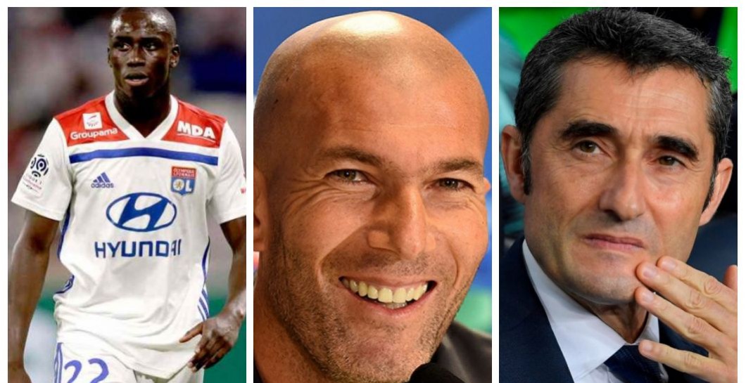 Mendy, Zidane y Valverde