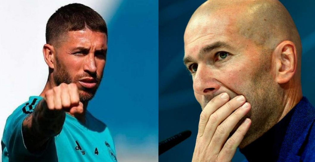 Sergio Ramos y Zidane