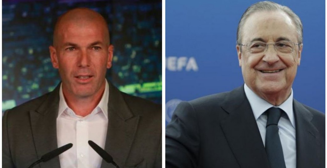 Zidane y Florentino
