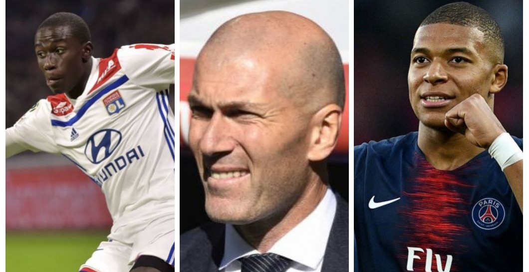 Mendy, Zidane y Mbappé