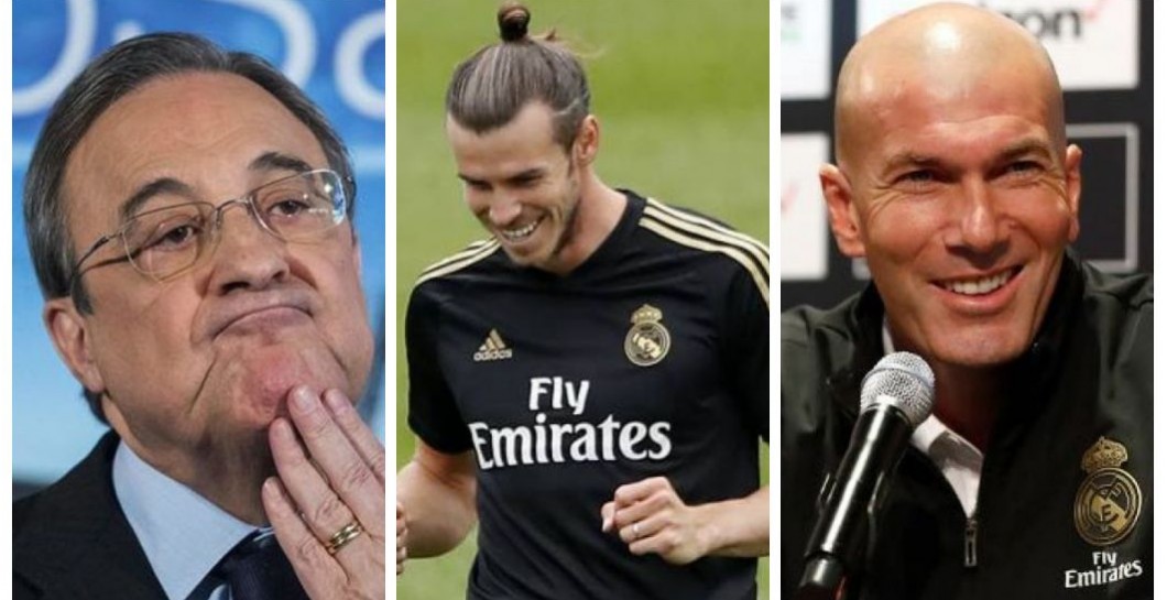 Florentino , Bale y Zidane