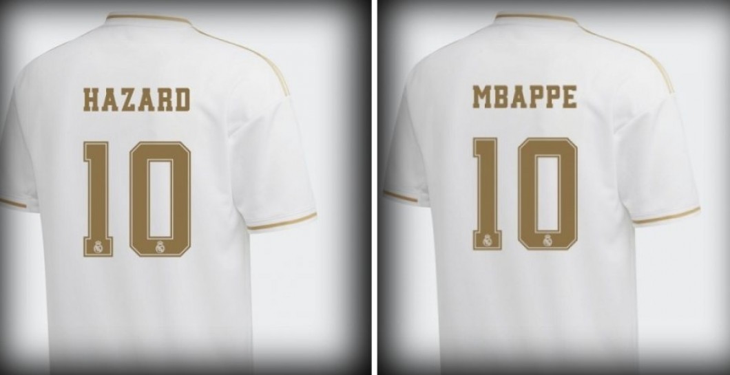 Hazard y Mbappé-Real Madrid 