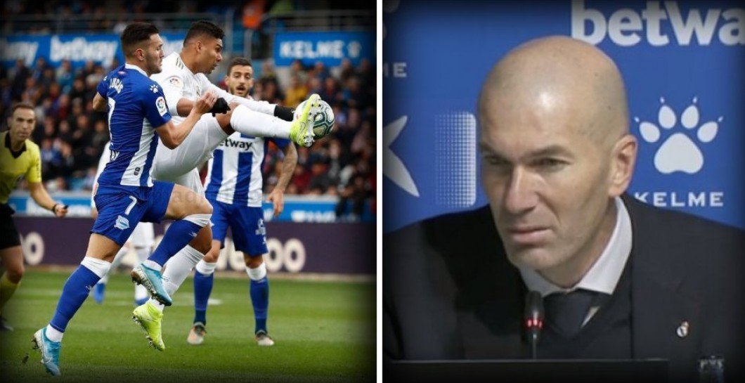Casemiro y Zidane  