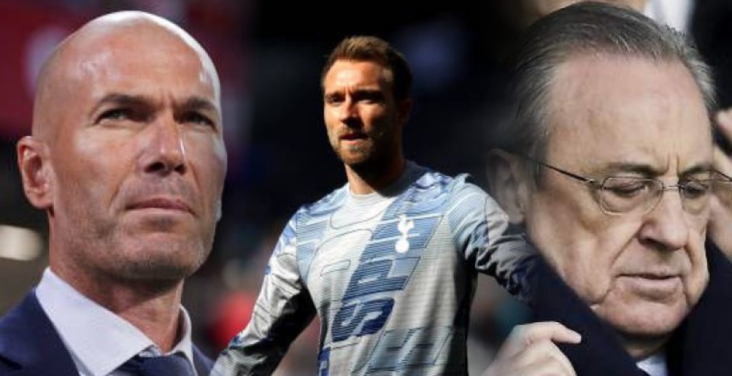 Zidane, Eriksen y Florentino