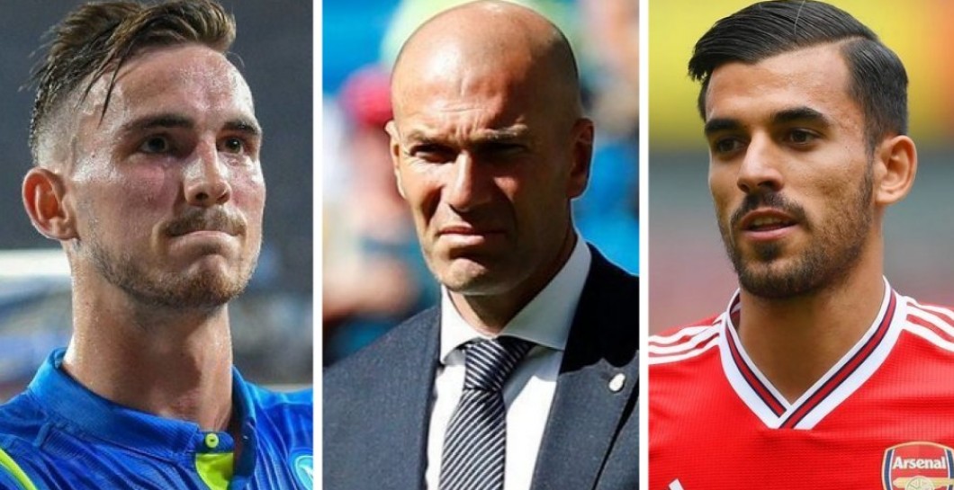 Fabián, Zidane y Ceballos