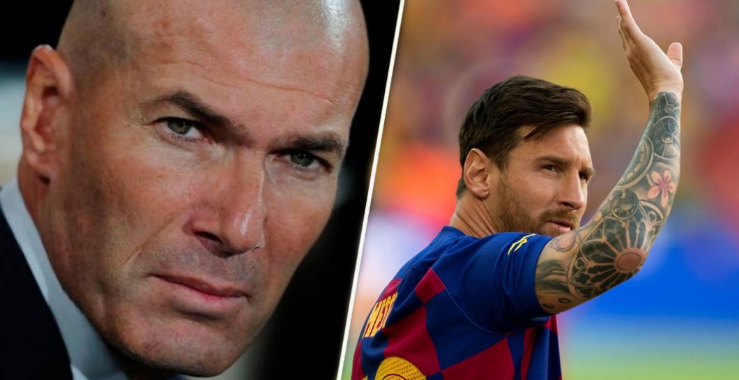 Zidane y Messi