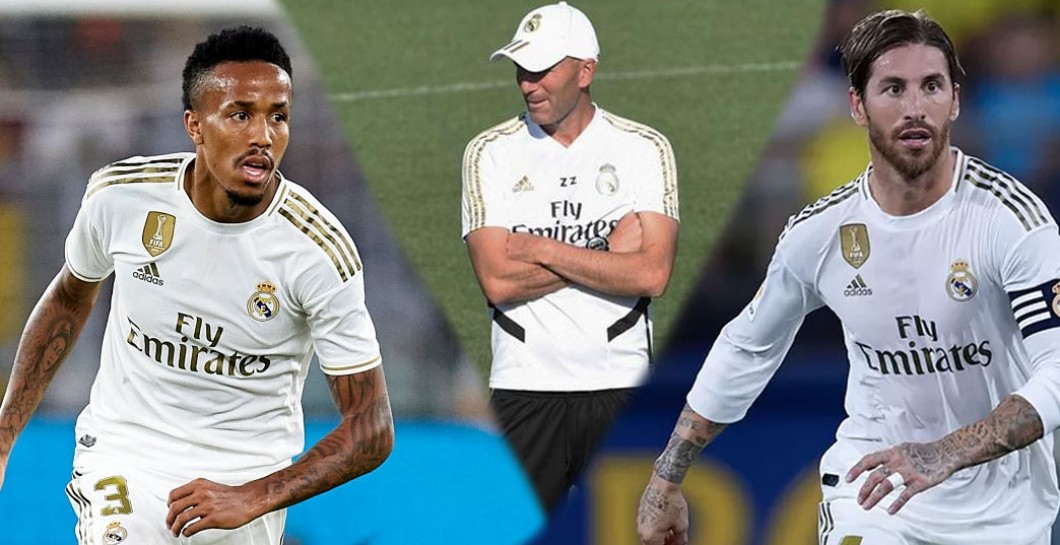 Ramos, Militao y Zidane