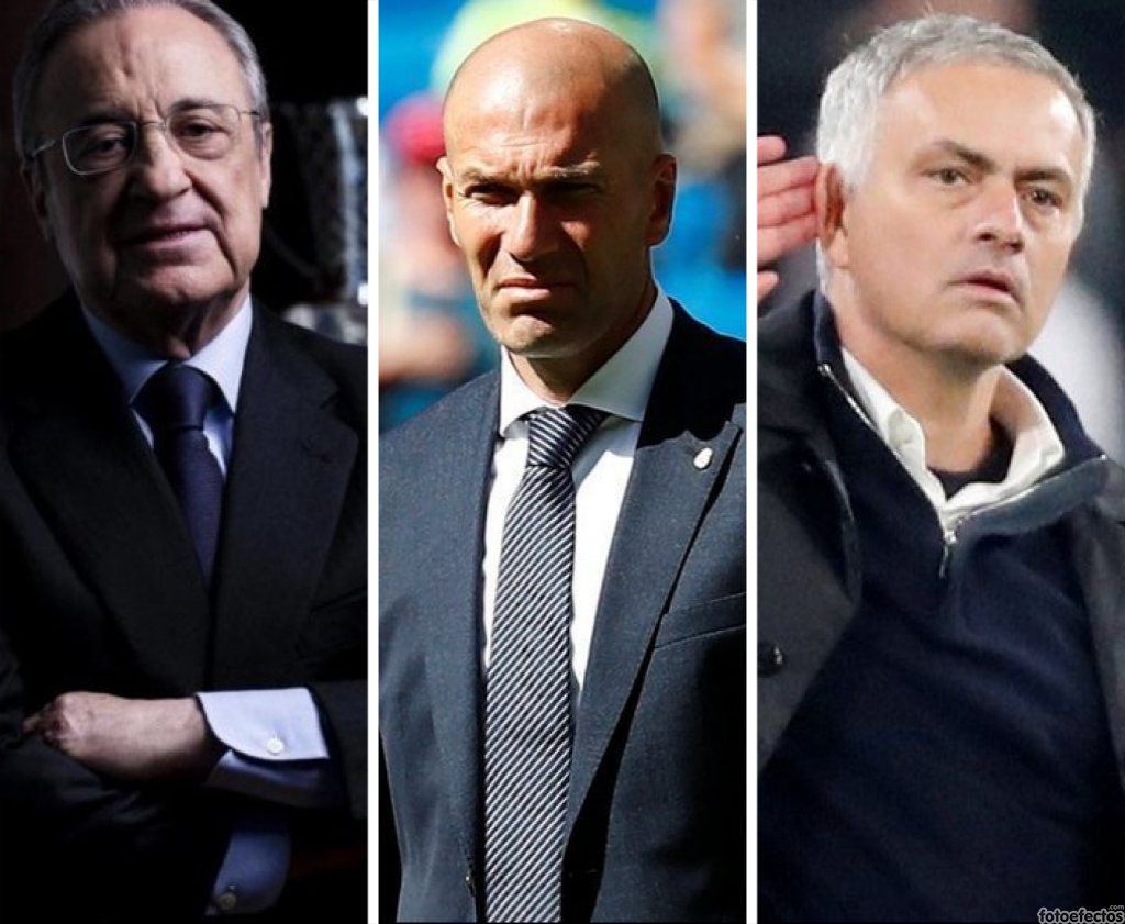 Florentino, Zidane y Mourinho