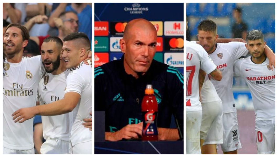 Madrid, Sevilla y Zidane