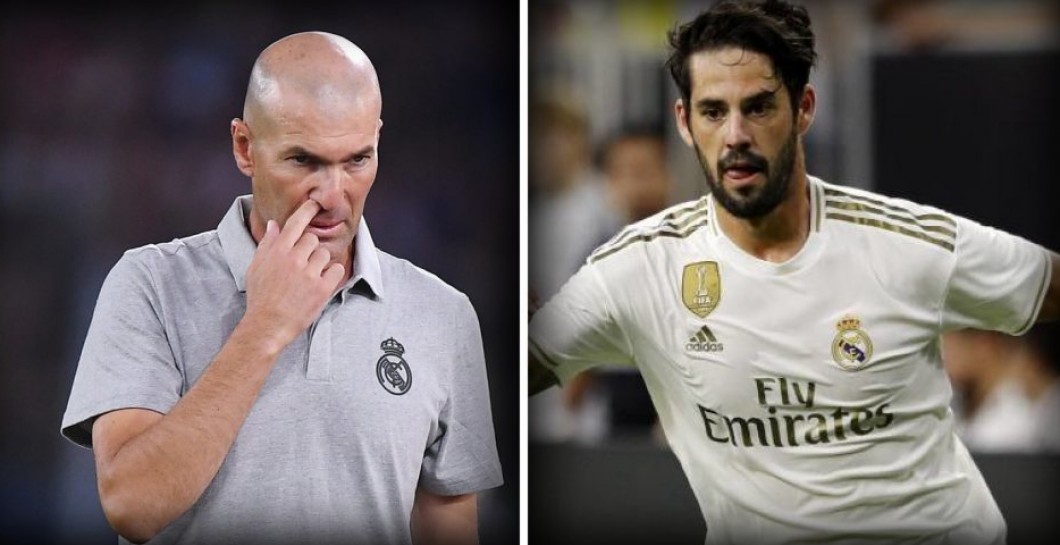 Zidane e Isco 