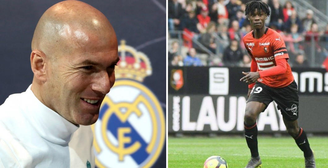 Zidane y Camavinga 