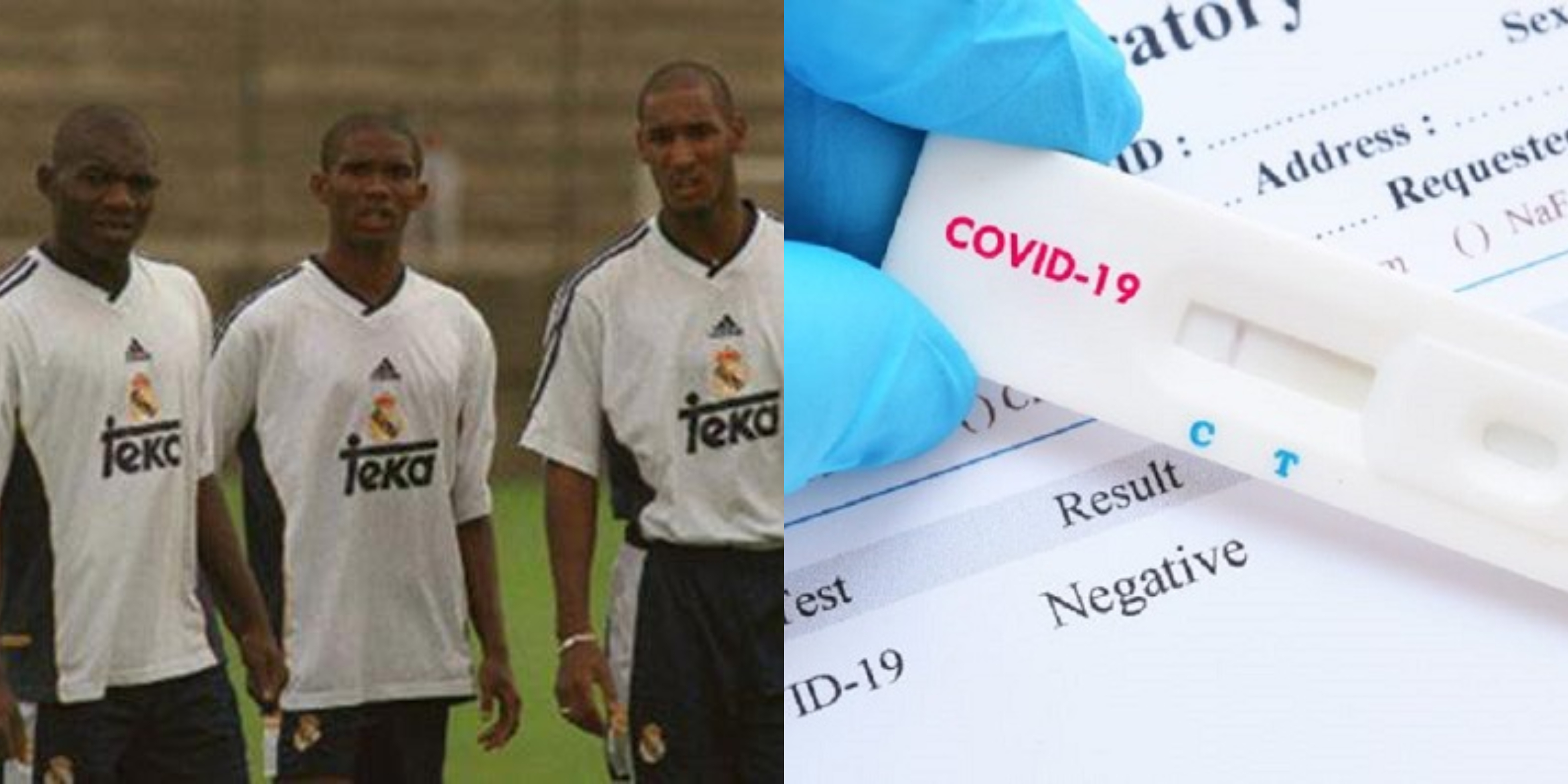 Samuel Eto'o en el Real Madrid y Test Coronavirus