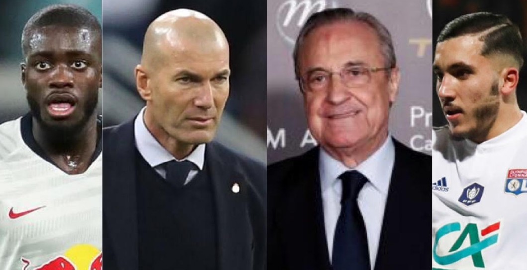 Upamecano, Zidane, Florentino y Cherki
