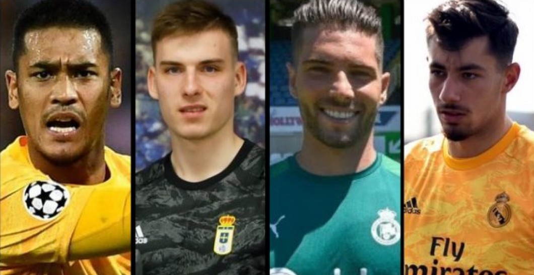 Areola, Lunin, Luca Zidane y Altube