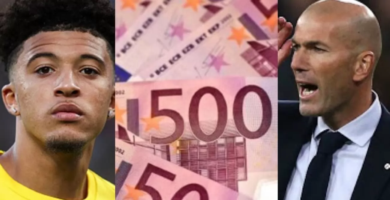 Sancho, dinero y Zidane 