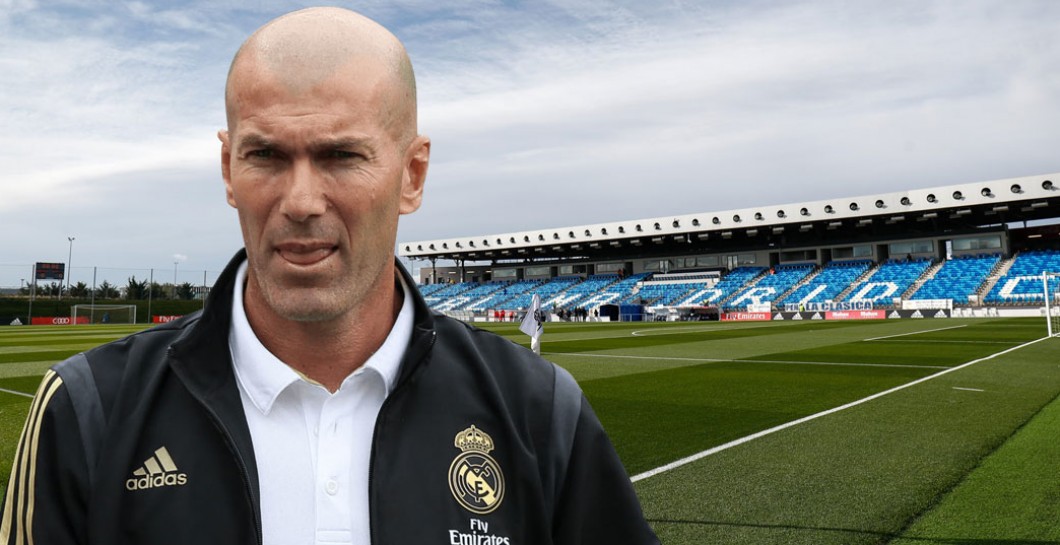Zidane en el Di Stéfano