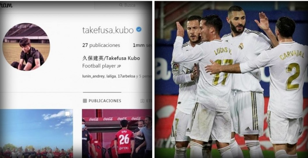 Instagram Kubo-jugadores Real Madrid