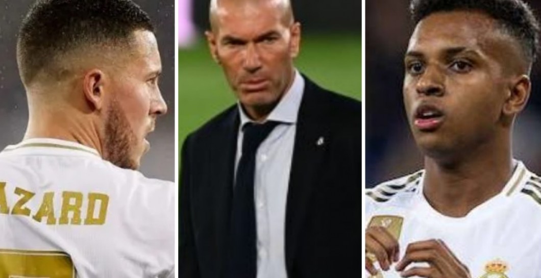 Hazard, Zidane y Rodrygo