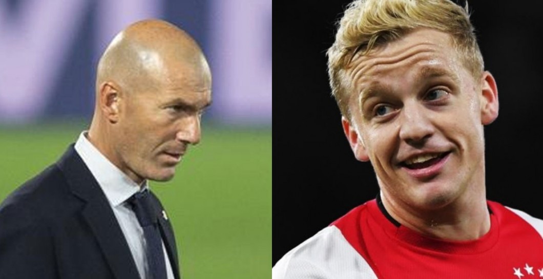 Zidane y Van de Beek