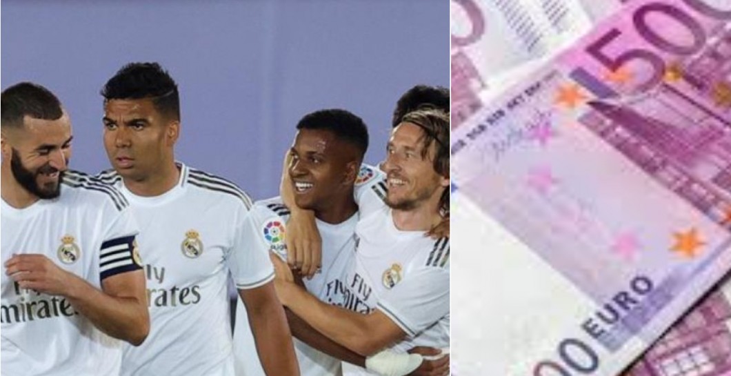 Jugadores Real Madrid y dinero