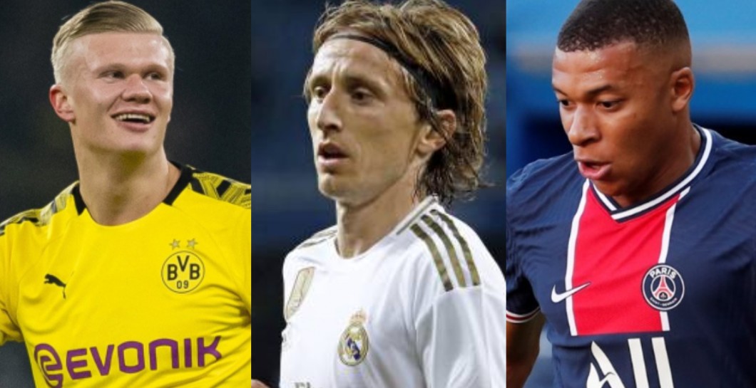 Haaland, Modric y Mbappé 