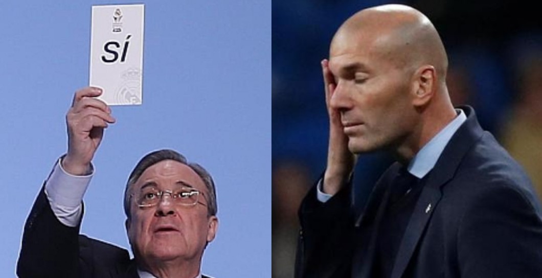 Florentino y Zidane 