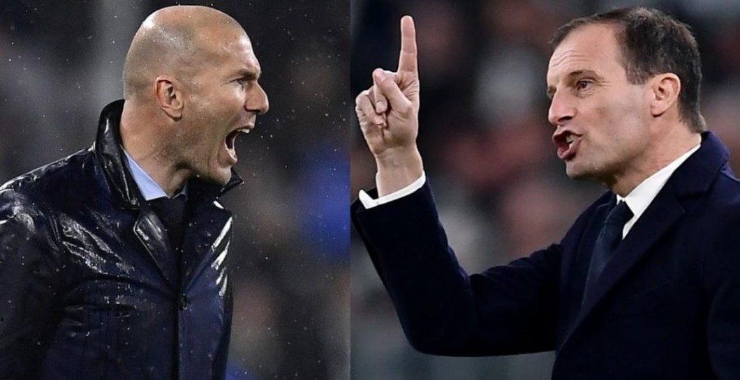 Zidane y Allegri  