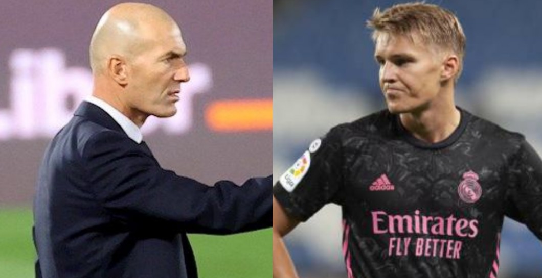 Zidane y Odegaard
