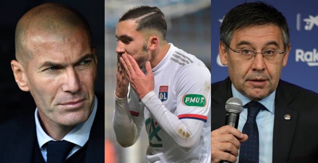 Zidane, Cherki y Bartomeu