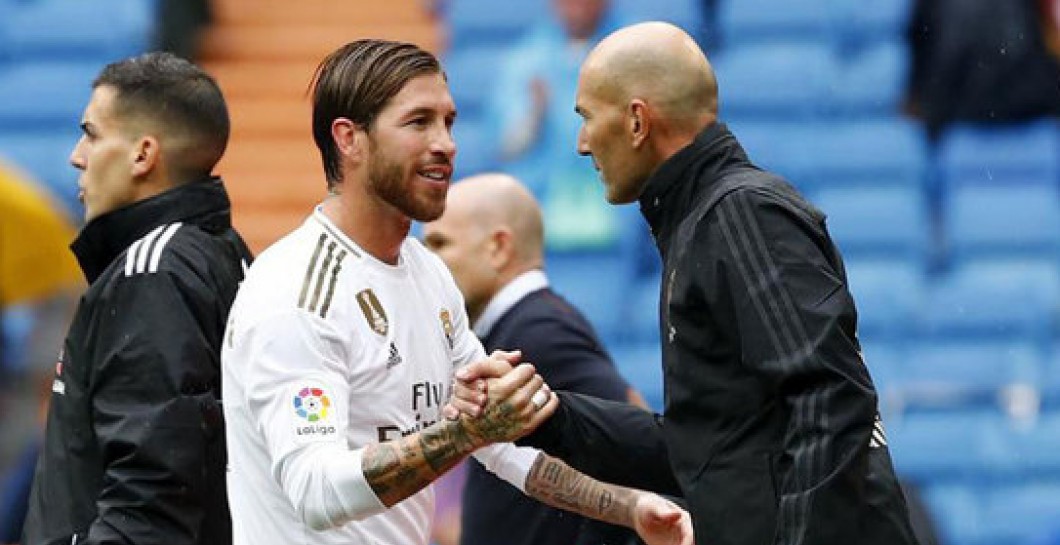 Sergio Ramos y Zidane