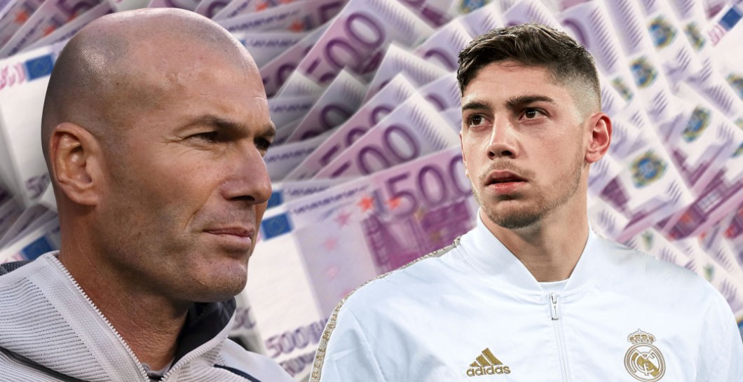 Fede Valverde, Zidane y dinero