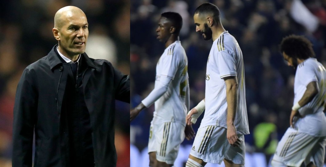 Zidane y Jugadores