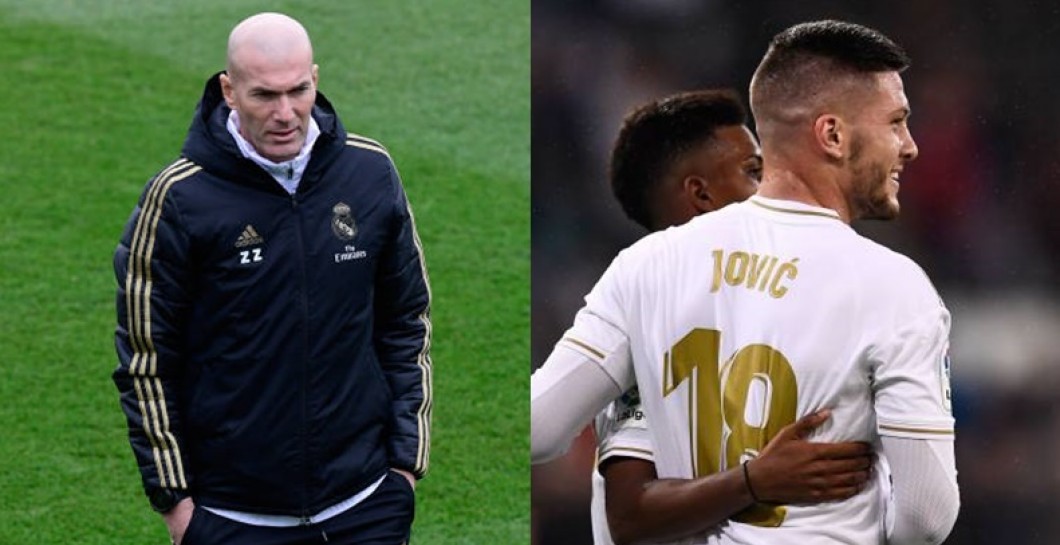 Zidane y Jovic