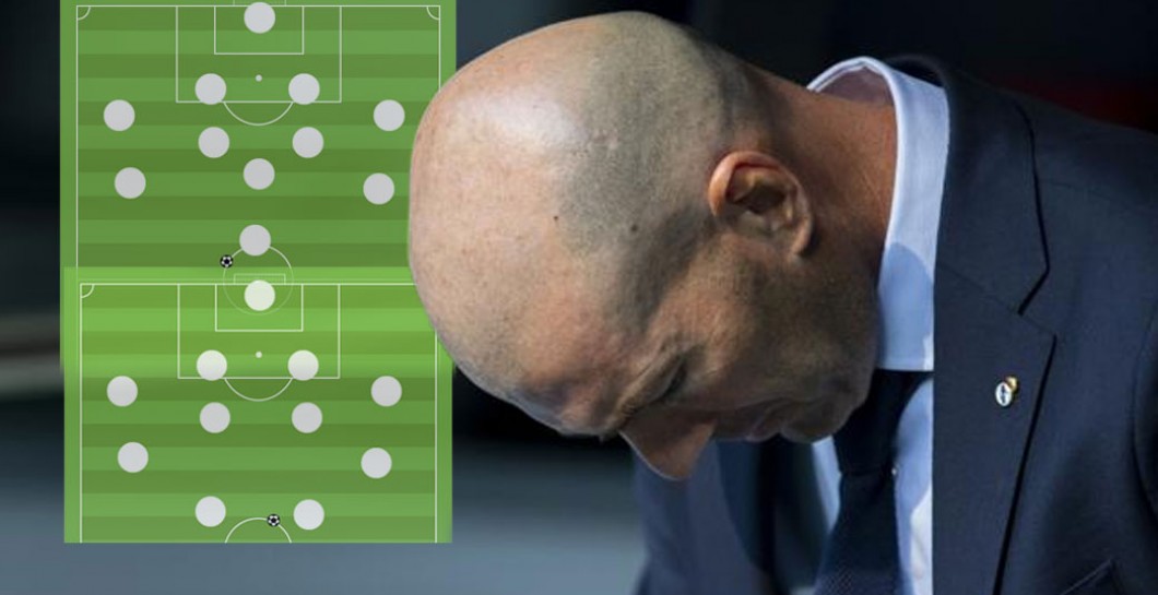 Zidane y esquema