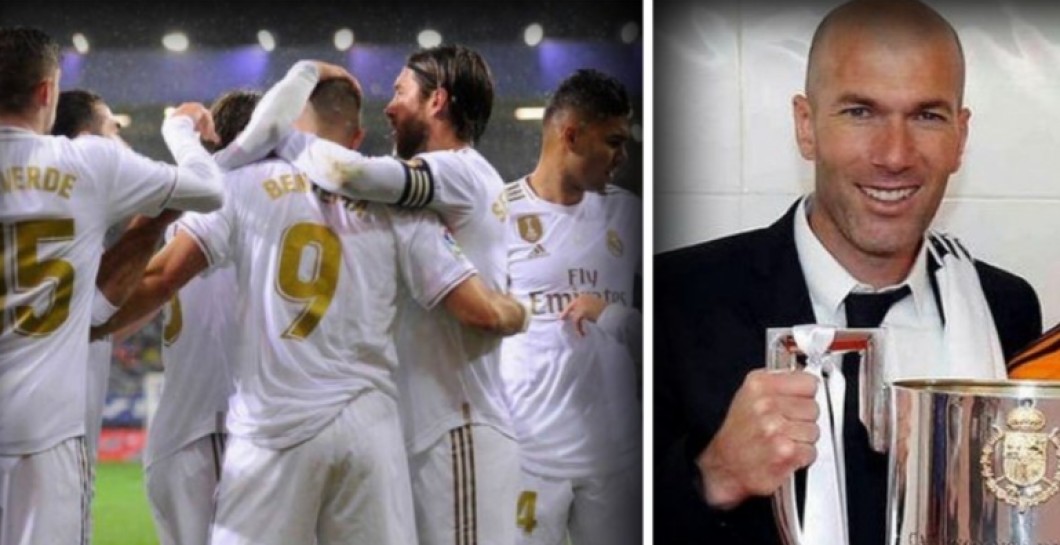 Zidane, Real Madrid, Copa