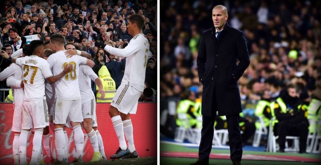 Zidane, Real Madrid, Celebración